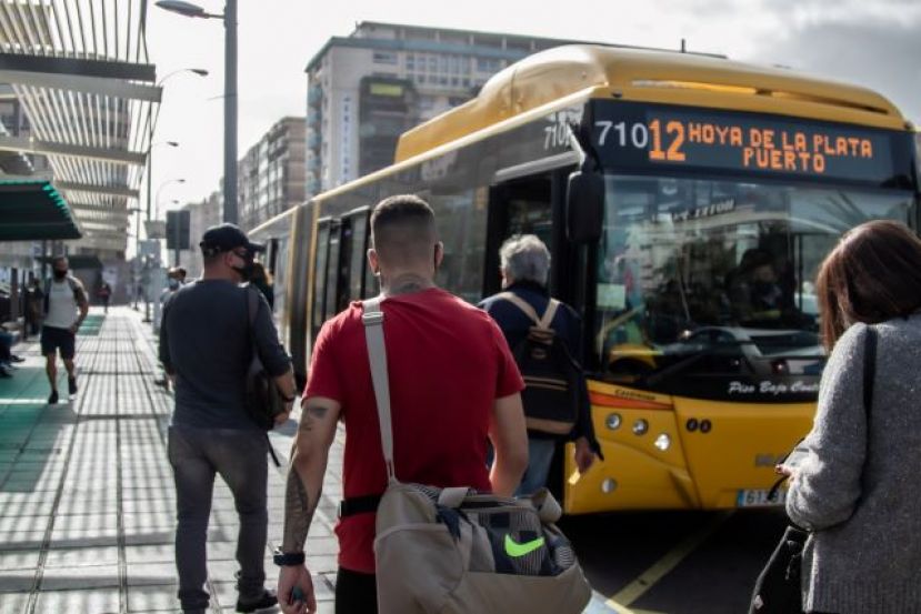 Guaguas Municipales recupera la opción del pago directo desde el martes 1 de junio