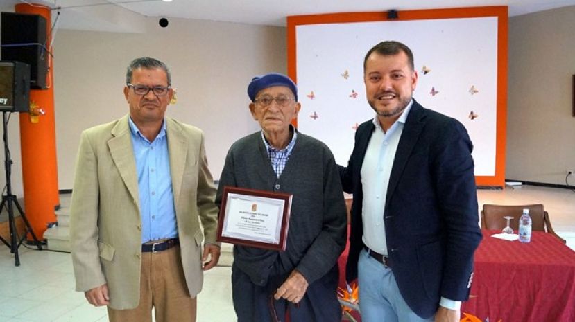 G&aacute;ldar: Isidro Vera Su&aacute;rez a las puertas de cumplir cien a&ntilde;os.
