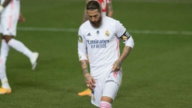 El Real Madrid anuncia el adi&oacute;s de Sergio Ramos