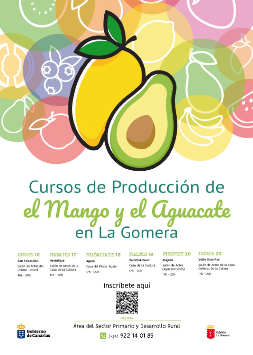 La Gomera: Apuesta por un curso sobre producci&oacute;n de mango y aguacate