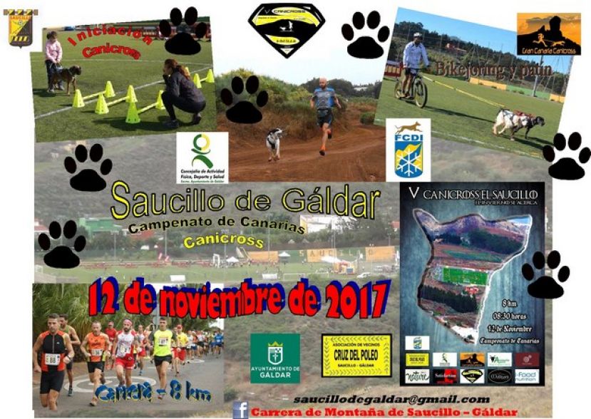 G&aacute;ldar: V Canicross y Trail de Saucillo