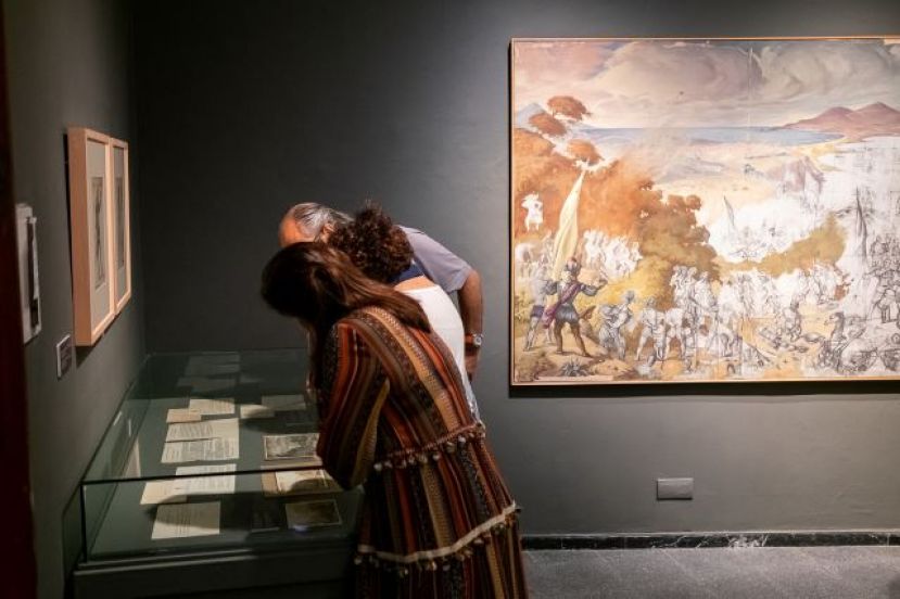 Abierta al público hasta el 23 la exposición &#039;Atesorando patrimonio’ (Casa de Colón)