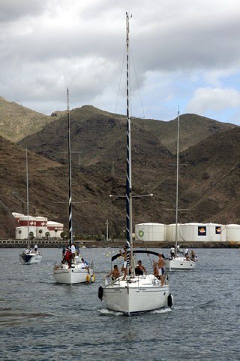 El viento, ausente en la primera jornada de la Regata Infantas de Espa&ntilde;a