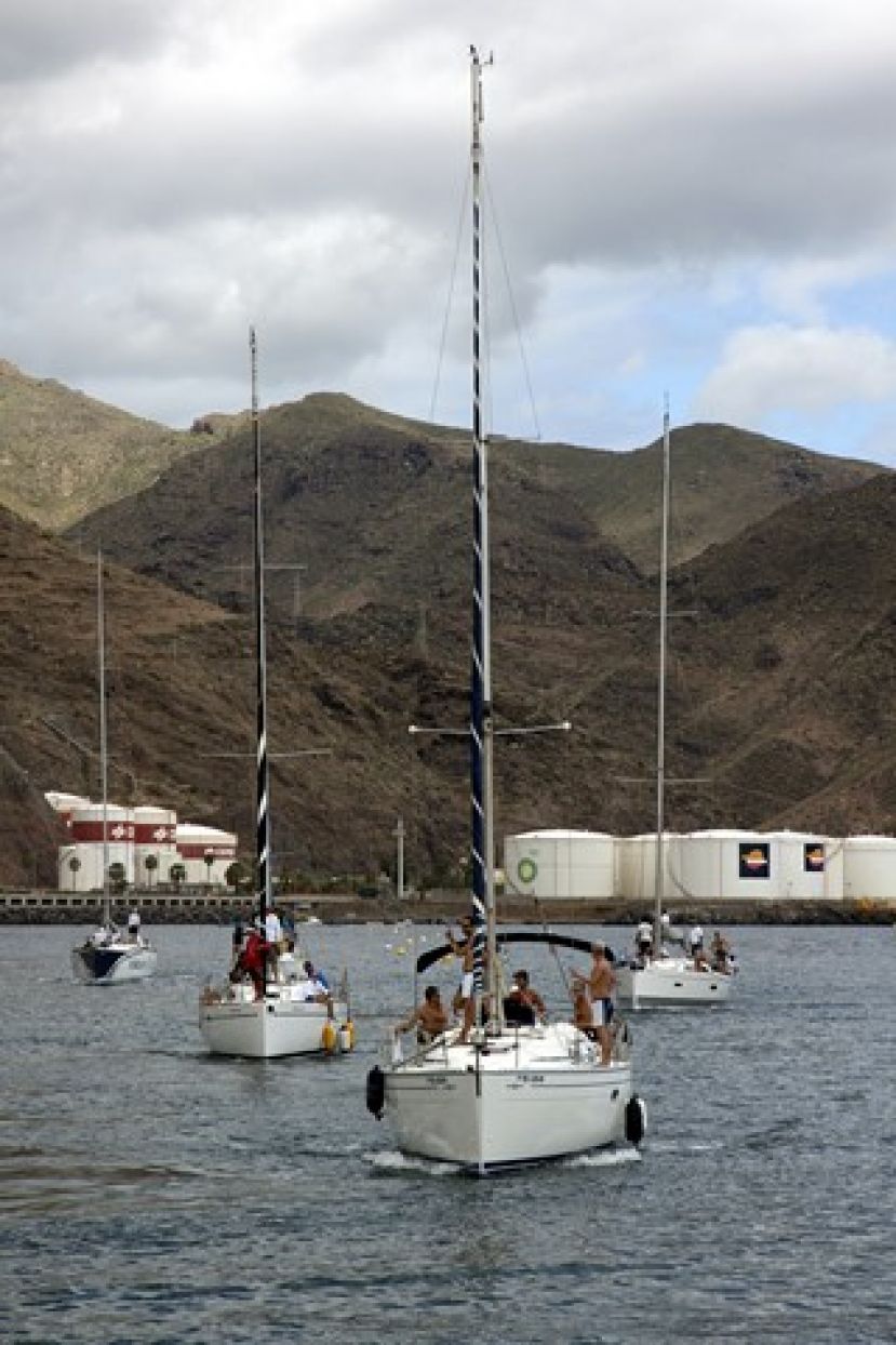 El viento, ausente en la primera jornada de la Regata Infantas de Espa&ntilde;a