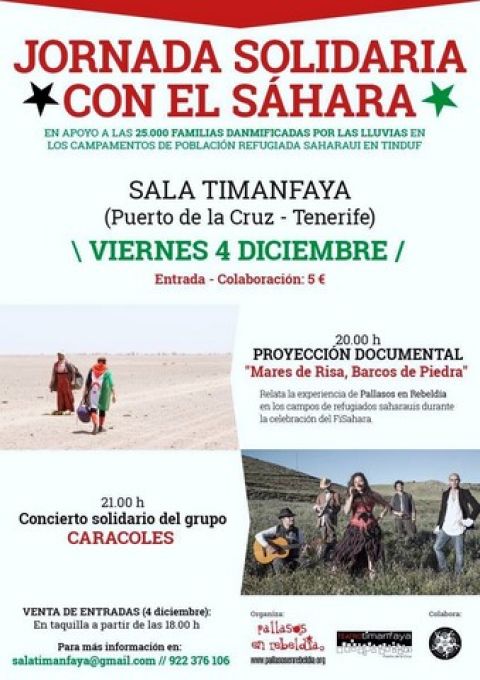 Tenerife: Pallasos en Rebeld&iacute;a celebra un fin de semana solidario con el S&aacute;hara