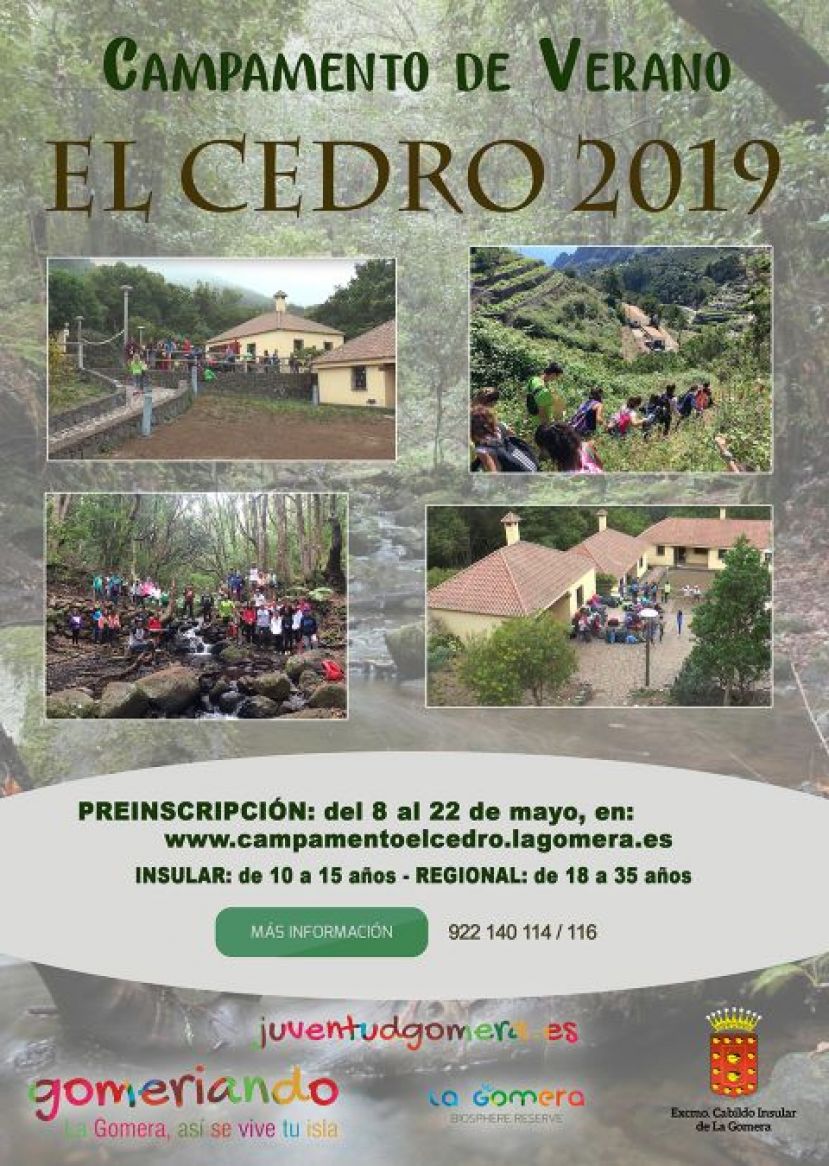 La Gomera: Plazo de preinscripci&oacute;n para el Campamento de El Cedro