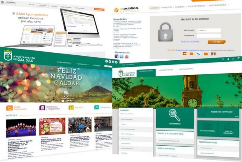 Gáldar cierra 2016, el primer año con Administración Electrónica