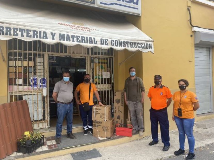 Protecci&oacute;n Civil Valleseco renueva su material gracias a diferentes donaciones