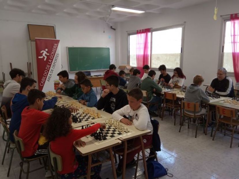La Gomera congrega a una veintena de ajedrecistas en la II Concentraci&oacute;n Insular