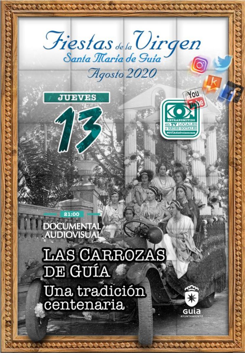 Esta noche se emite el audiovisual &ldquo;Las Carrozas de Gu&iacute;a: Una tradici&oacute;n centenaria&rdquo;