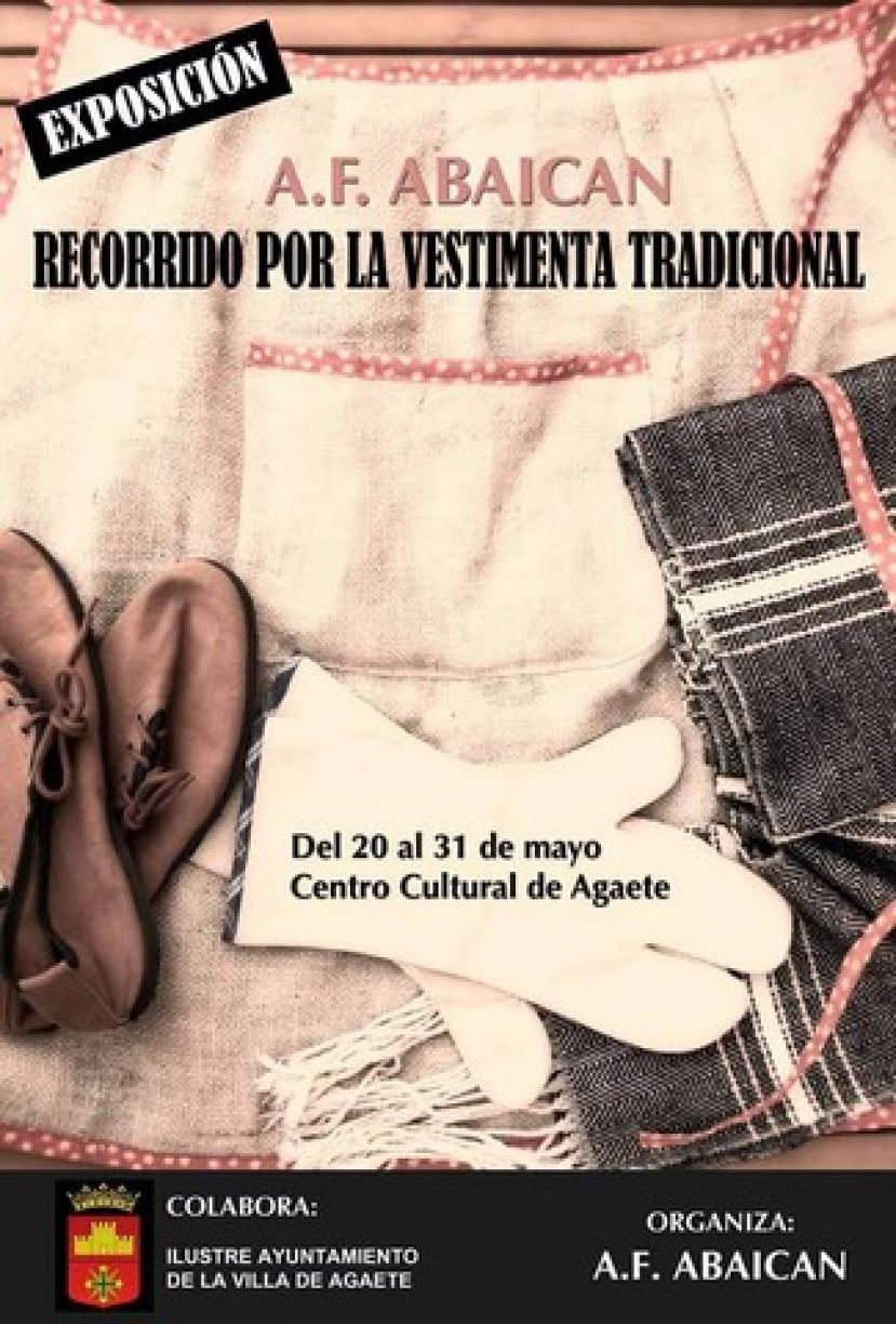Exposici&oacute;n sobre vestimenta tradicional en Agaete con motivo del D&iacute;a de Canarias