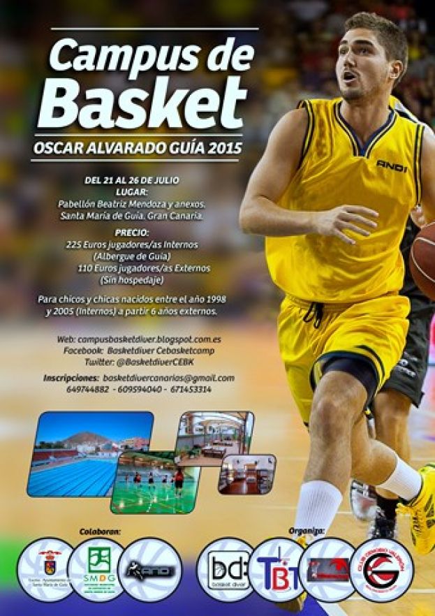 Baloncesto: Campus Oscar Alvarado Guía 2015