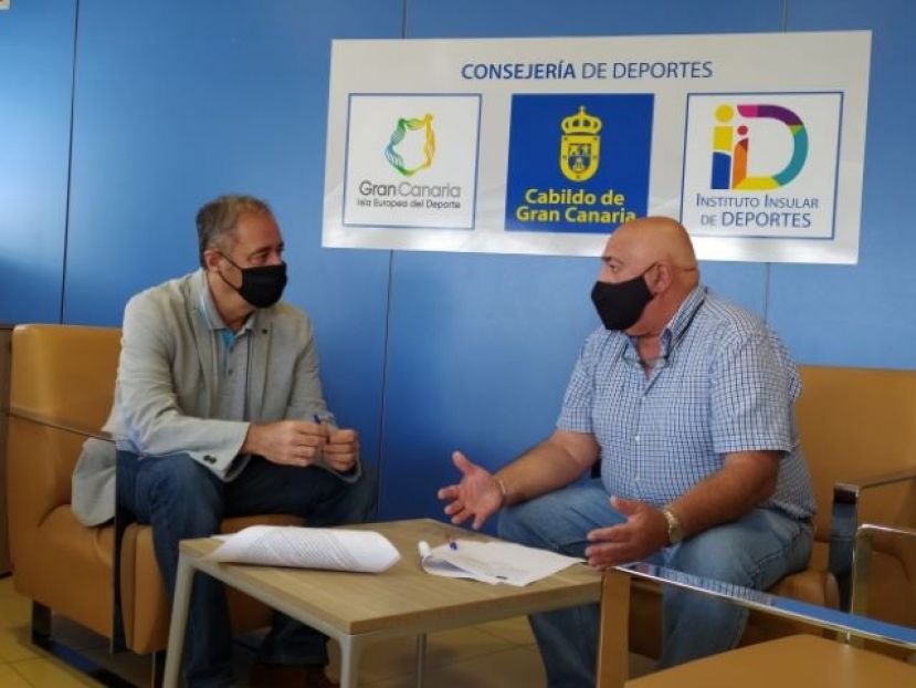 La Consejería de Deportes del Cabildo de Gran Canaria renueva el Proyecto Escuelas Lucha Canaria hasta 2023