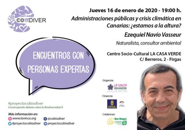 Ezequiel Nav&iacute;o, pr&oacute;ximo invitado de los &ldquo;III Encuentros con Personas Expertas&rdquo;