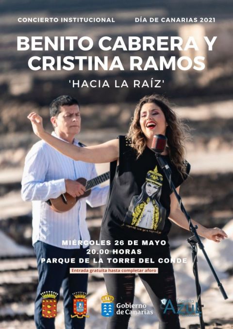 La Gomera: Concierto del D&iacute;a de Canarias con Benito Cabrera y Cristina Ramos