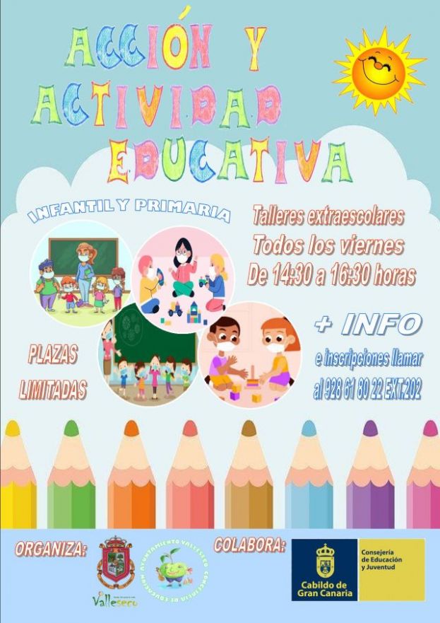 Valleseco impulsa el proyecto &ldquo;Acci&oacute;n y actividad educativa&rdquo;