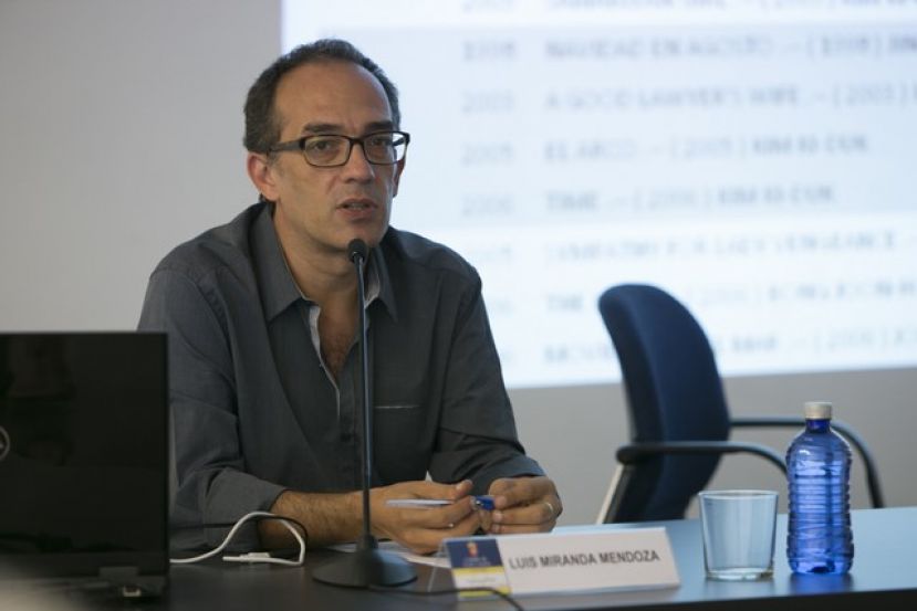 Luis Miranda imparte una conferencia sobre cine tailandés en San Martín