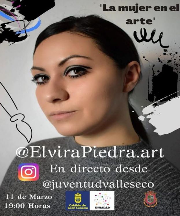 Valleseco organiza el encuentro digital &ldquo;La mujer en el arte&rdquo;