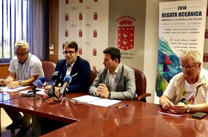 La Gomera: La Regata Oce&aacute;nica &lsquo;Am&eacute;rica, a la estela de Col&oacute;n&rsquo;, hasta La Habana