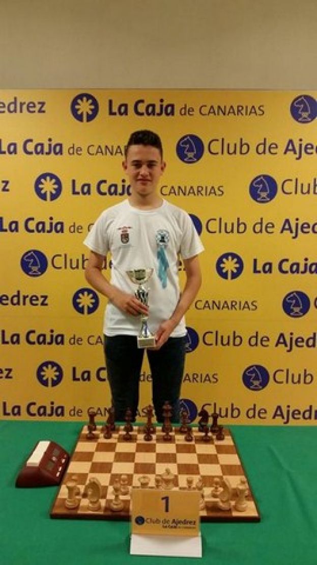 Gu&iacute;a: Alberto Medina nuevo campe&oacute;n Insular Cadete de Ajedrez