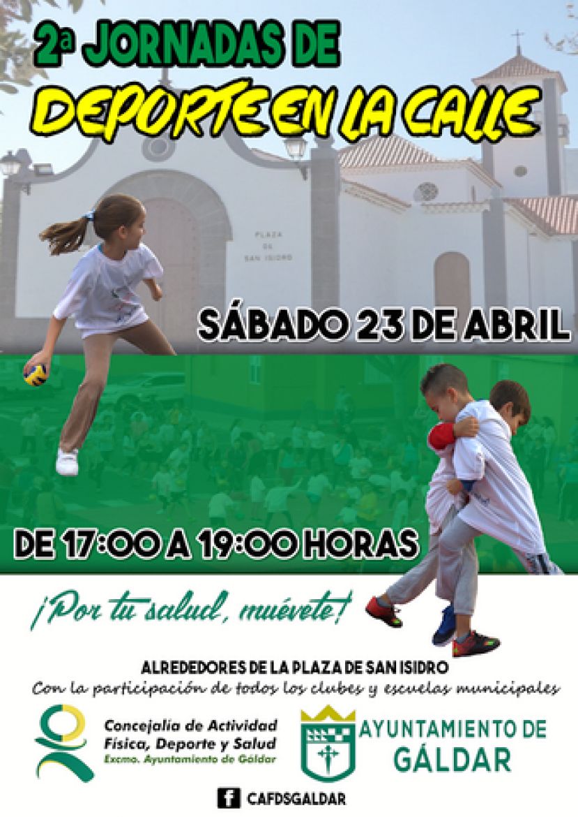 San Isidro acoge la Segunda Jornada &ldquo;Deporte en la Calle&rdquo;