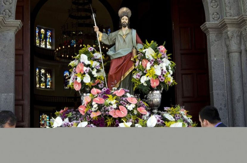 La Villa de Moya celebra la festividad de su compatrono San Judas Tadeo