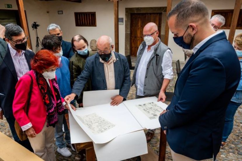 La familia de Tony Gallardo dona a G&aacute;ldar la Obra de los &ldquo;Sucesos de Sardina del Norte&rdquo;
