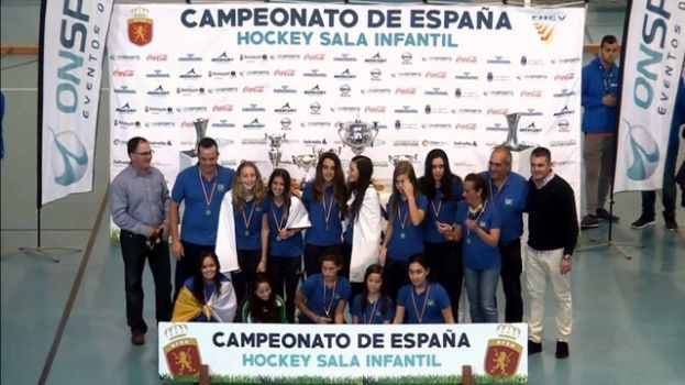 Hockey Sala Campeonato de Espa&ntilde;a: Plata para el Taburiente infantil