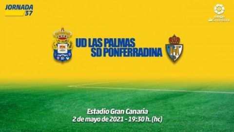 Radio Faro del Noroeste retransmite hoy a las 19.30 horas: UD Las Palmas - SD Ponferradina