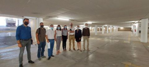 El Cabildo firma el acta de replanteo de las obras del s&oacute;tano de Casa Palacio