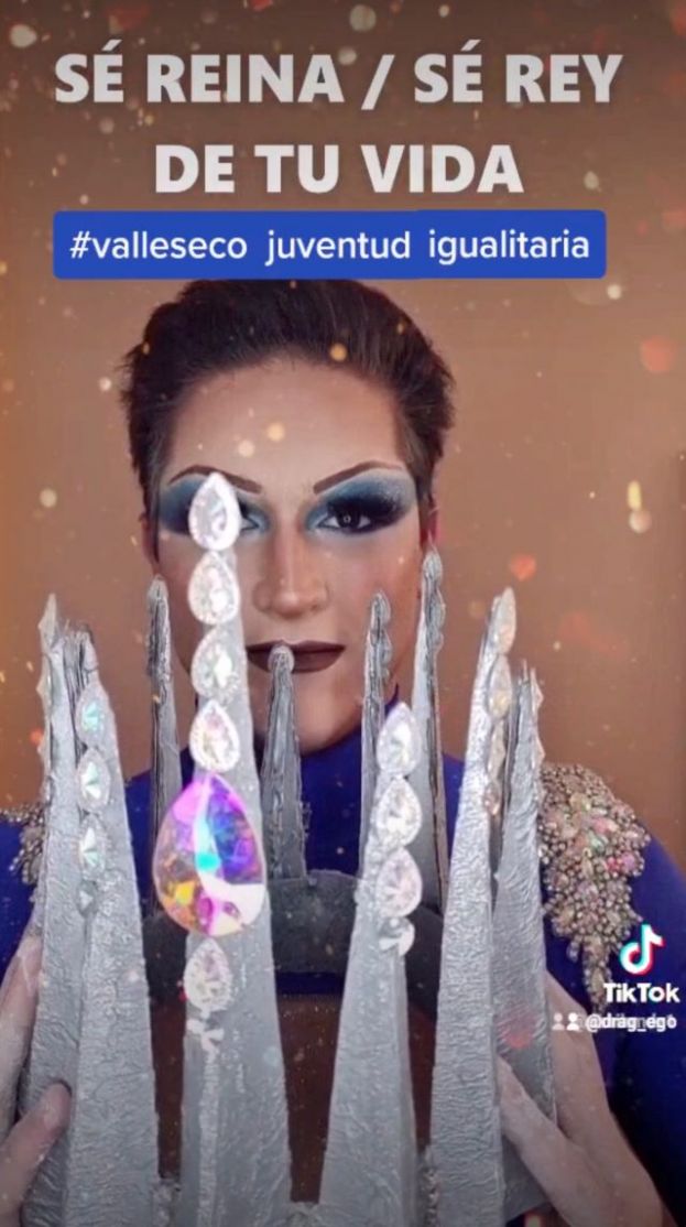 Daniel Hern&aacute;ndez Rodr&iacute;guez, ganador de Tik Tok &ldquo;Valleseco juventud igualitaria&rdquo;