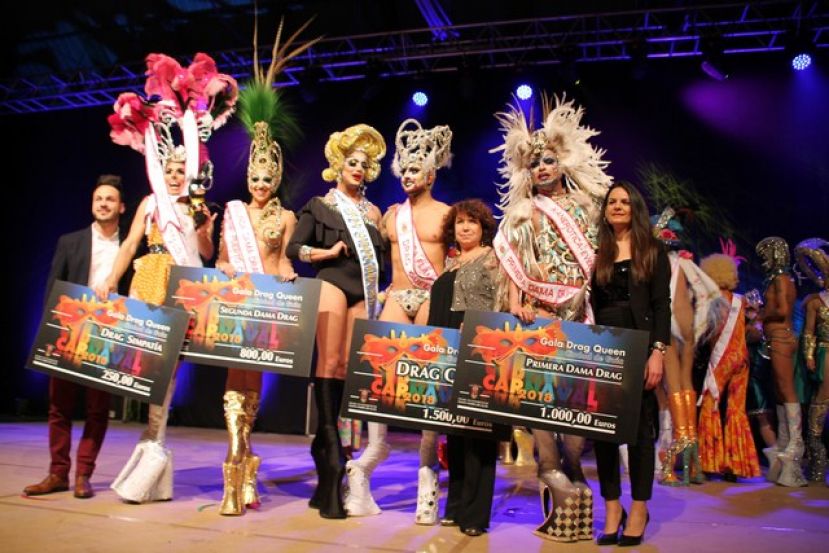 Drag Quir&oacute;n se corona en la Gala Drag Queen del Carnaval de Gu&iacute;a 2018