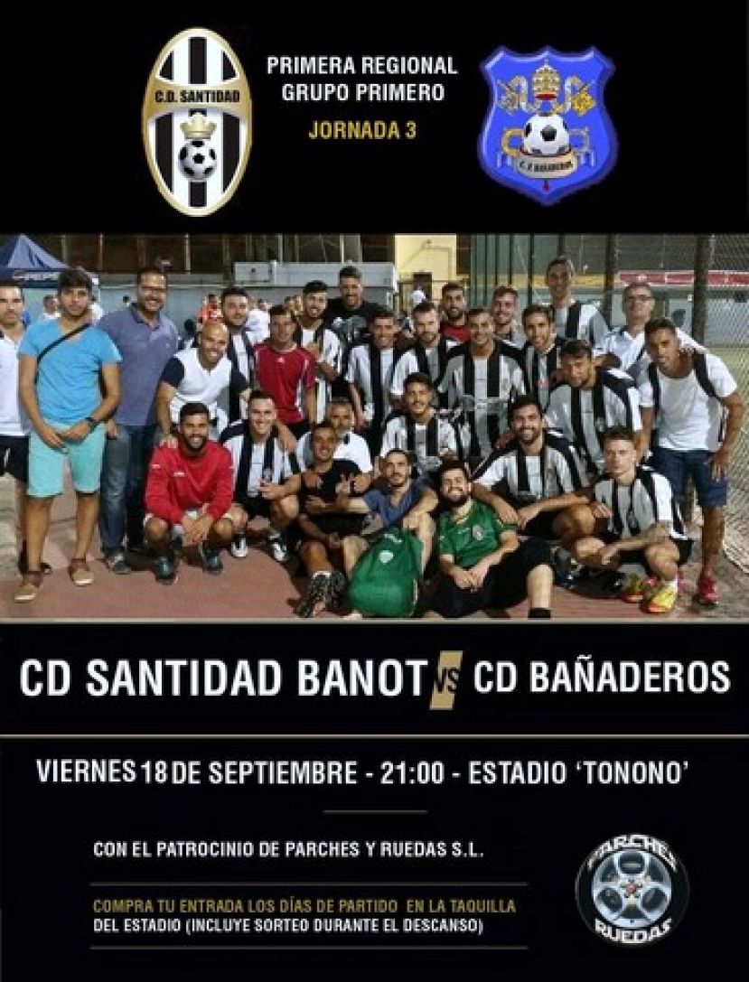 Llega el primer derbi de la temporada en Arucas, CD Santidad Banot - CD Ba&ntilde;aderos