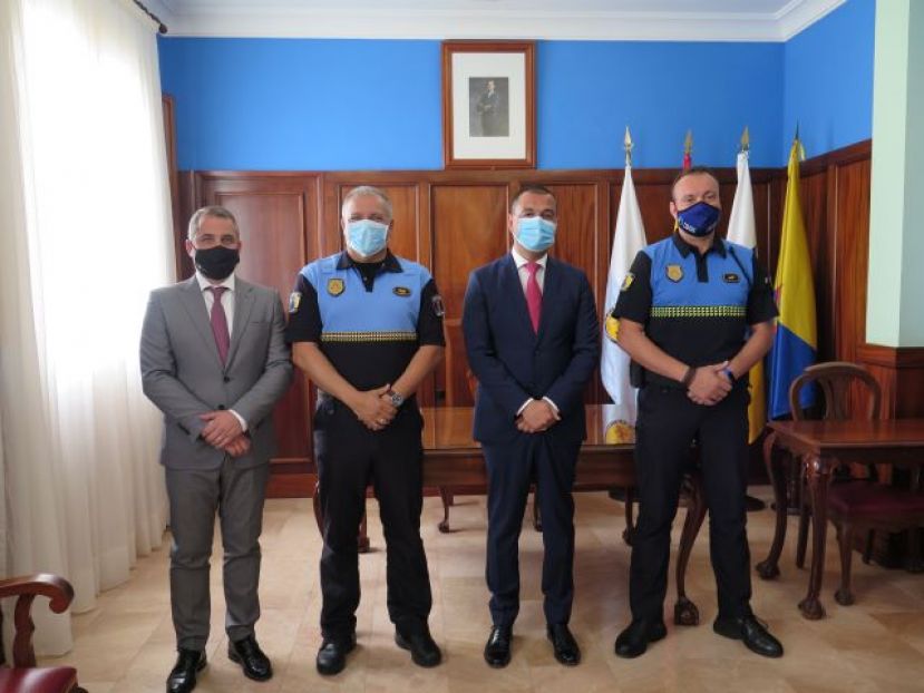 Gu&iacute;a: Sergio Medina tom&oacute; posesi&oacute;n como nuevo oficial de la Polic&iacute;a Local