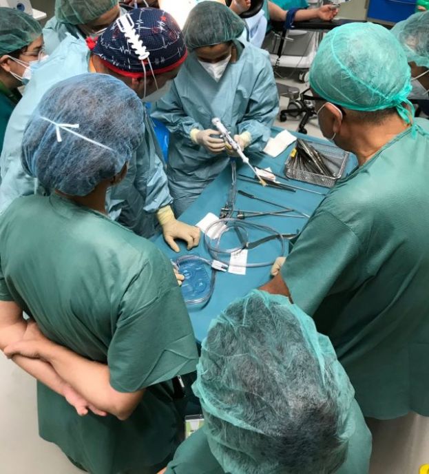 El HUC realiza una nueva t&eacute;cnica menos invasiva para eliminar los miomas uterinos