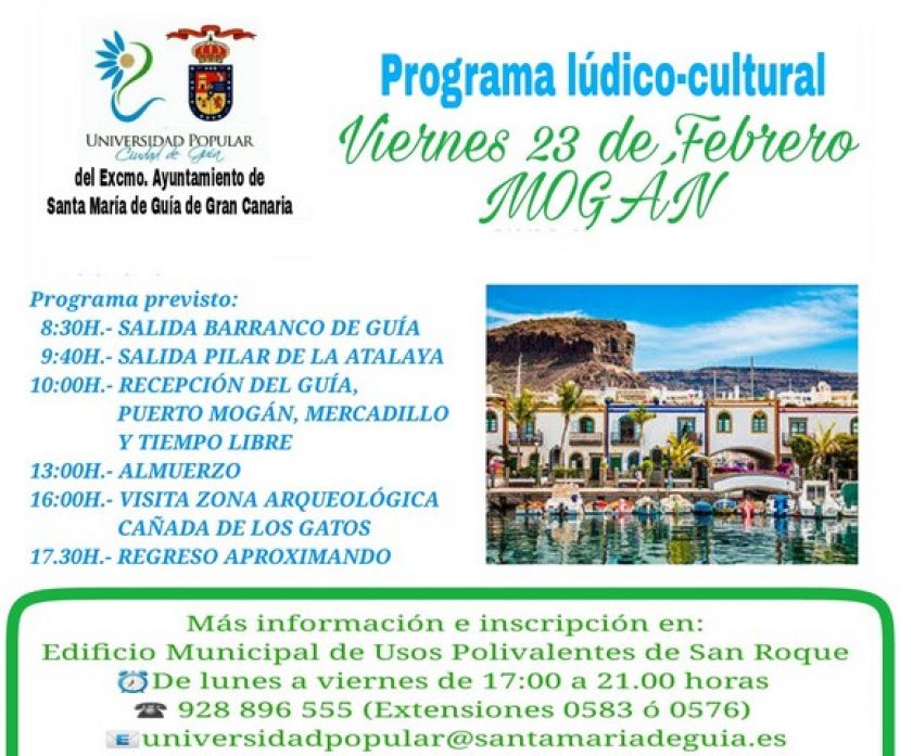 Gu&iacute;a: Salida al Puerto de Mog&aacute;n y la zona arqueol&oacute;gica Ca&ntilde;ada de los Gatos