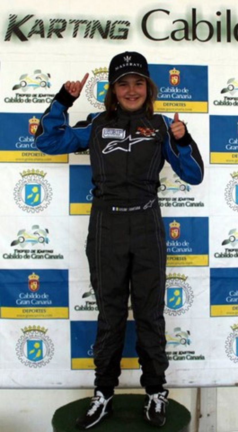 Karting: Autonómico de Canarias 2015, Luzmi Santana Ramos campeona alevín