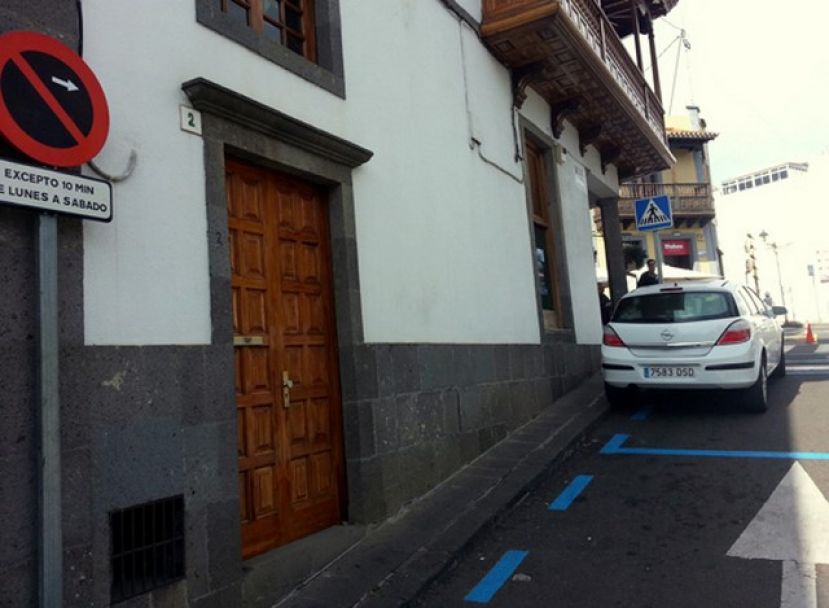 Teror: Zona azul gratuita de estacionamiento en el Casco de Teror