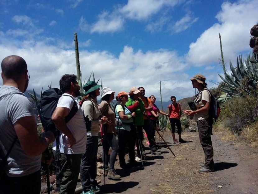 La Aldea: La Ruta Guiada a la Mesa de Acusa, resultó un completo éxito
