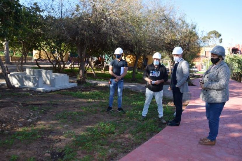 G&aacute;ldar: Avanza el proyecto de mejora del &aacute;rea recreativa Huertas del Rey