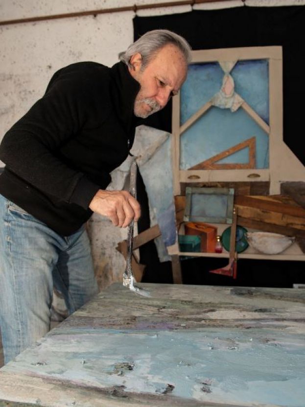 JUAN MARQU&Eacute;S DIRIGE CUATRO VISITAS GUIADAS A SU EXPOSICI&Oacute;N PURPURAE UTI MATERIA