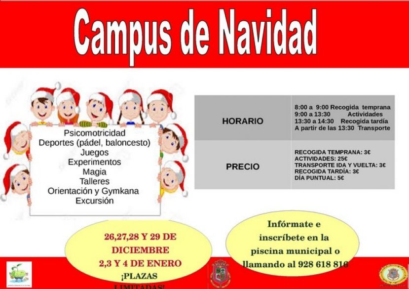 Valleseco lanza en estas fechas su habitual Campus de Navidad