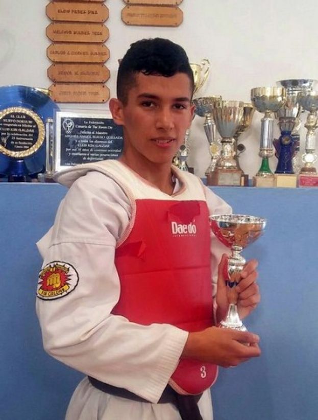 El galdense Jeremi Diepa, Campe&oacute;n Insular Junior de Taekwondo
