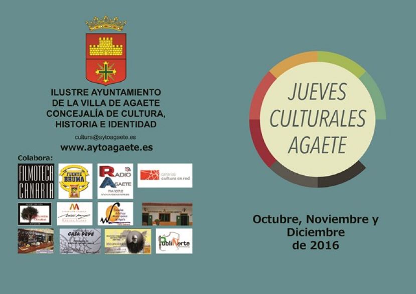Nueva programaci&oacute;n trimestral de los &ldquo;Jueves Culturales&rdquo; de Agaete