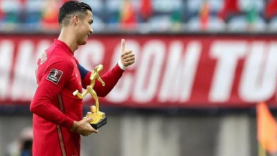 Cristiano supera a Ramos y ya es el europeo con más internacionalidades