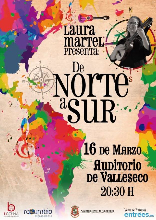 Llega a Valleseco &ldquo;De Norte a Sur&rdquo; el nuevo trabajo de la timplista Laura Martel