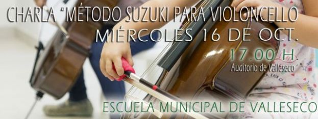 La Escuela Municipal de Valleseco organiza la charla sobre el m&eacute;todo Suzuki