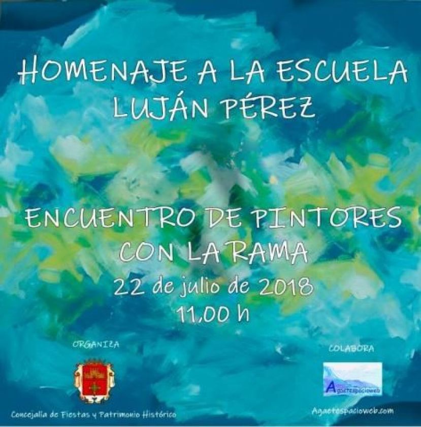 Agaete: El &lsquo;Encuentro de Pintores con La Rama&rsquo; homenajea a la Escuela Luj&aacute;n P&eacute;rez