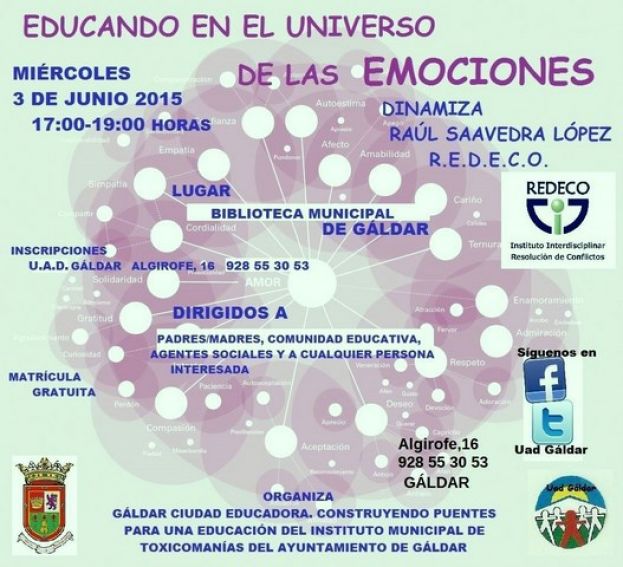 Gáldar: “Educando en las emociones” nuevo taller del Instituto de Toxicomanías.