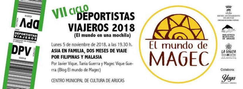 &ldquo;Deportistas Viajeros &ndash; DPV 2018&rdquo; estar&aacute; en el blog de viajes &ldquo;El mundo de Magec&rdquo;